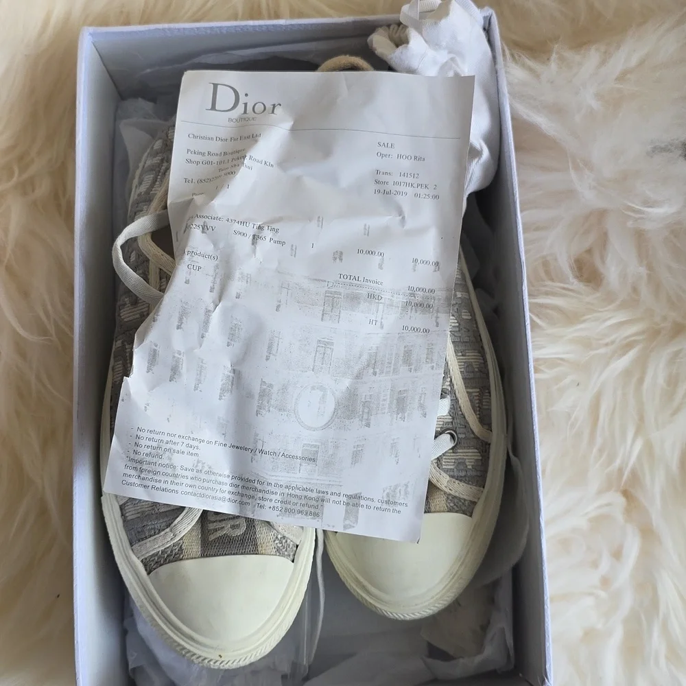 Christian Dior Lace-Up Sneakers - Picture 13 of 15